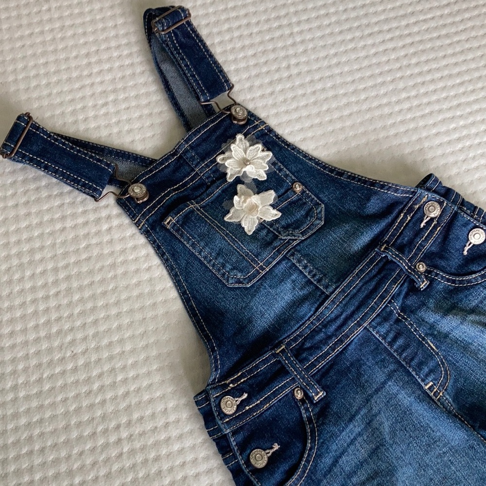 Girls Short Overalls